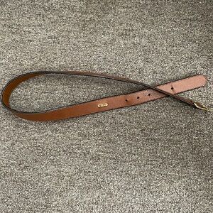 Lauren Ralph Lauren Brown Leather Belt